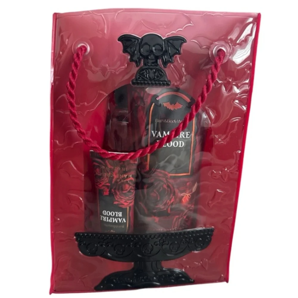 Bath & Body Works 4 piece Vampire Blood Power Bundle Gift Set NEW